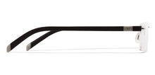 Load image into Gallery viewer, Grey Rectangle Rimless Unisex Eyeglasses by Lenskart Air Online-112548