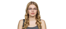 Load image into Gallery viewer, Grey Rectangle Rimless Unisex Eyeglasses by Lenskart Air Online-112558