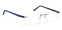 Load image into Gallery viewer, Grey Rectangle Rimless Unisex Eyeglasses by Lenskart Air Online-112558