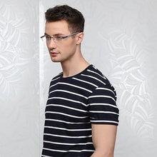 Load image into Gallery viewer, Grey Rectangle Rimless Unisex Eyeglasses by Lenskart Air Online-123646