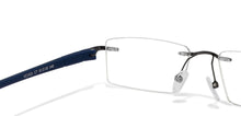 Load image into Gallery viewer, Grey Rectangle Rimless Unisex Eyeglasses by Lenskart Air Online-123646