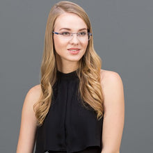 Load image into Gallery viewer, Grey Rectangle Rimless Unisex Eyeglasses by Lenskart Air Online-123646