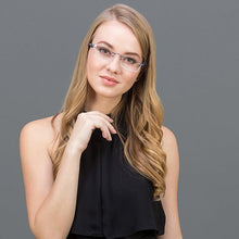 Load image into Gallery viewer, Grey Rectangle Rimless Unisex Eyeglasses by Lenskart Air Online-123646