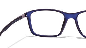 Blue Wayfarer Full Rim Unisex Eyeglasses by Lenskart Air Online-113231