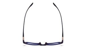 Blue Wayfarer Full Rim Unisex Eyeglasses by Lenskart Air Online-113231