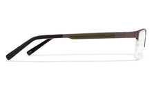 Load image into Gallery viewer, Gunmetal Rectangle Half Rim Unisex Eyeglasses by Vincent Chase Online-113431