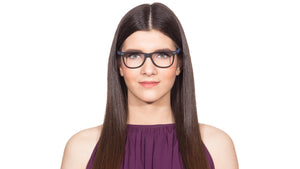 Black Wayfarer Full Rim Unisex Eyeglasses by Vincent Chase VC-114129