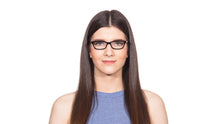 Load image into Gallery viewer, Black Rectangle Full Rim Unisex Eyeglasses by Vincent Chase VC-114175