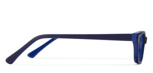 Blue Rectangle Full Rim Unisex Eyeglasses by Vincent Chase Online-120819
