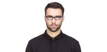 Load image into Gallery viewer, Blue Rectangle Full Rim Unisex Eyeglasses by Vincent Chase Online-120819