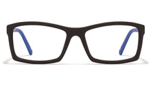 Load image into Gallery viewer, Black Rectangle Full Rim Unisex Eyeglasses by Vincent Chase VC-114181