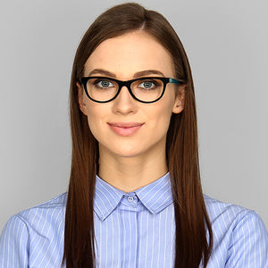 Black Cat Eye Full Rim Women Eyeglasses by Vincent Chase Online-119266