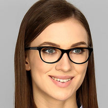 Load image into Gallery viewer, Black Cat Eye Full Rim Women Eyeglasses by Vincent Chase Online-119268