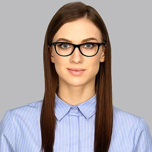Black Cat Eye Full Rim Women Eyeglasses by Vincent Chase Online-119268