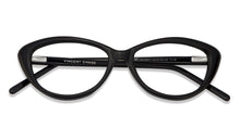 Load image into Gallery viewer, Black Cat Eye Full Rim Women Eyeglasses by Vincent Chase Online-123514