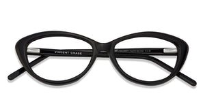 Black Cat Eye Full Rim Women Eyeglasses by Vincent Chase Online-123514