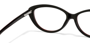 Black Cat Eye Full Rim Women Eyeglasses by Vincent Chase Online-115297