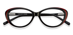 Black Cat Eye Full Rim Women Eyeglasses by Vincent Chase Online-115297