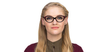 Load image into Gallery viewer, Black Cat Eye Full Rim Women Eyeglasses by Vincent Chase Online-115297