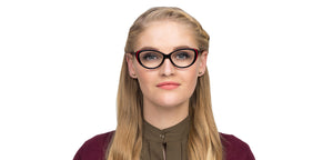 Black Cat Eye Full Rim Women Eyeglasses by Vincent Chase Online-115297