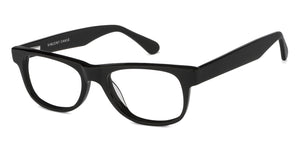 Black Wayfarer Full Rim Unisex Eyeglasses by Vincent Chase Online-120062