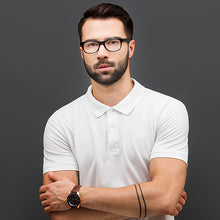 Load image into Gallery viewer, Black Wayfarer Full Rim Unisex Eyeglasses by Vincent Chase Online-120062