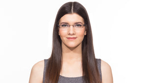 Black Rectangle Rimless Unisex Eyeglasses by Lenskart Air Online-114303