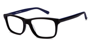 Black Rectangle Full Rim Unisex Eyeglasses by Vincent Chase Online-119228