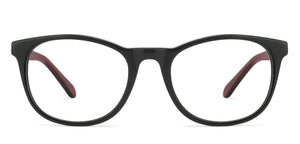 Black Wayfarer Full Rim Unisex Eyeglasses by Vincent Chase Online-119198