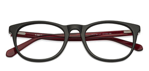 Black Wayfarer Full Rim Unisex Eyeglasses by Vincent Chase Online-119198