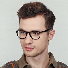 Load image into Gallery viewer, Black Wayfarer Full Rim Unisex Eyeglasses by Vincent Chase Online-119198