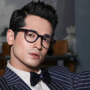 Tortoise Square Full Rim Unisex Eyeglasses by Vincent Chase Online-131765
