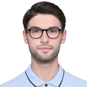 Tortoise Square Full Rim Unisex Eyeglasses by Vincent Chase Online-131765