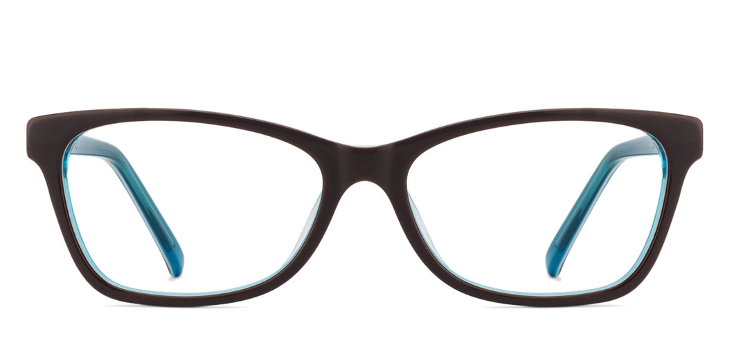 Blue Cat Eye Full Rim Women Eyeglasses by Vincent Chase Online-119253