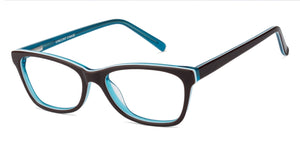 Blue Cat Eye Full Rim Women Eyeglasses by Vincent Chase Online-119253