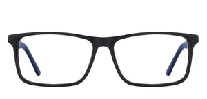 Black Rectangle Full Rim Unisex Eyeglasses by Vincent Chase Online-119176
