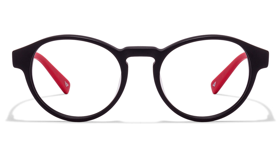 Black Round Full Rim Unisex Eyeglasses by Vincent Chase Online-113575