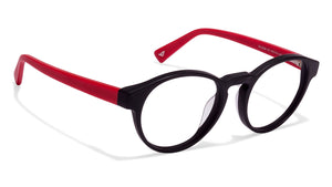 Black Round Full Rim Unisex Eyeglasses by Vincent Chase Online-113575