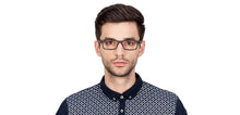 Load image into Gallery viewer, Black Rectangle Full Rim Teen Eyeglasses by Lenskart Air Online-114062