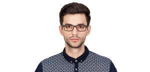 Black Rectangle Full Rim Teen Eyeglasses by Lenskart Air Online-114062
