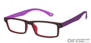 Black Rectangle Full Rim Teen Eyeglasses by Lenskart Air Online-114076