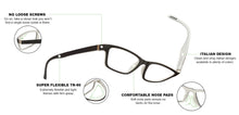 Load image into Gallery viewer, Black Rectangle Full Rim Teen Eyeglasses by Lenskart Air Online-114082