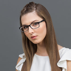 Black Rectangle Full Rim Teen Eyeglasses by Lenskart Air Online-114082