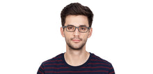 Load image into Gallery viewer, Black Rectangle Full Rim Teen Eyeglasses by Lenskart Air Online-114082