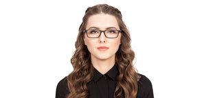 Black Rectangle Full Rim Teen Eyeglasses by Lenskart Air Online-114082