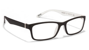 Black Rectangle Full Rim Teen Eyeglasses by Lenskart Air Online-114082
