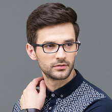 Load image into Gallery viewer, Black Rectangle Full Rim Teen Eyeglasses by Lenskart Air Online-114082