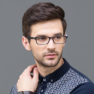 Black Rectangle Full Rim Teen Eyeglasses by Lenskart Air Online-114082