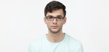 Load image into Gallery viewer, Black Rectangle Full Rim Teen Eyeglasses by Lenskart Air Online-114085