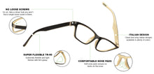 Load image into Gallery viewer, Black Rectangle Full Rim Teen Eyeglasses by Lenskart Air Online-114087